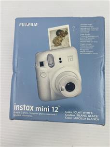 Fujifilm Instax Mini 12 Instant Film Camera, Clay White